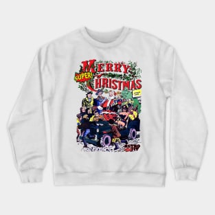 Merry Christmas Retro Style Crewneck Sweatshirt